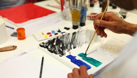Team-Painting - Bei diesem Teamevent bekennen Sie Farbe