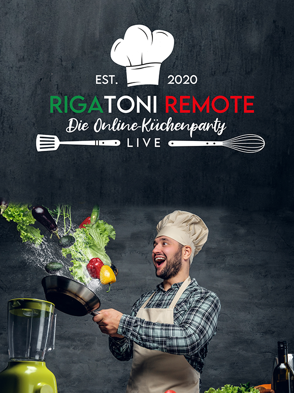 Rigatoni Remote – Die Online-KüchenParty